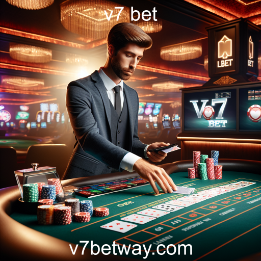 Experimente a Emoção do Live Casino no v7 bet